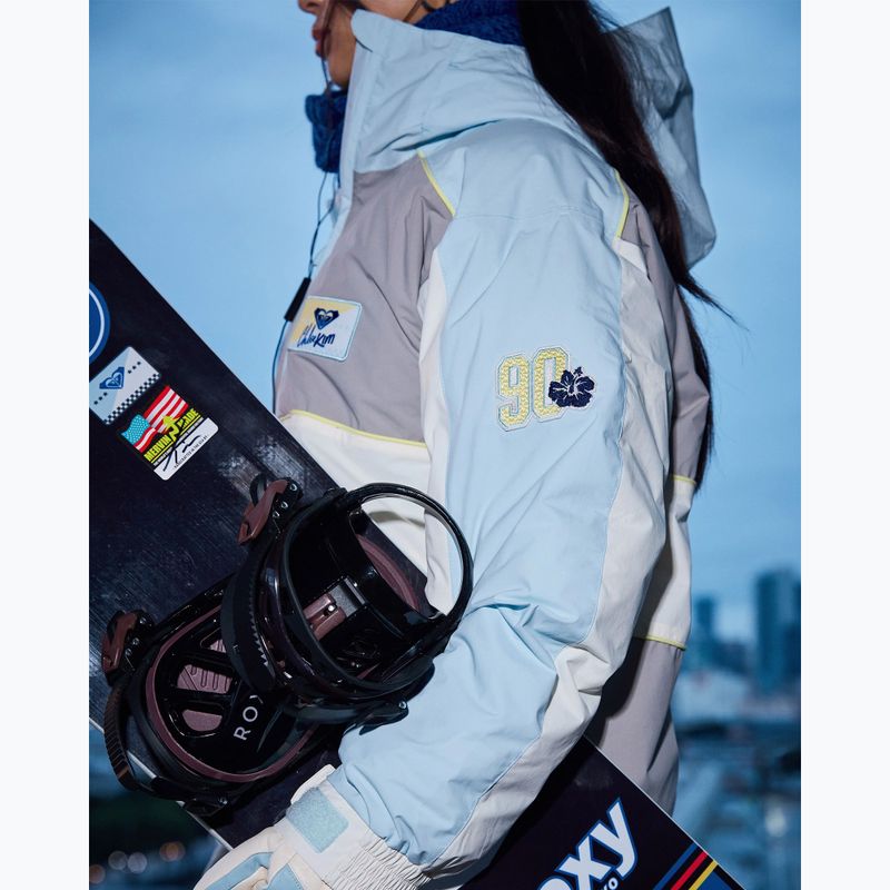 Куртка для сноуборду жіноча ROXY Chloe Kim Anorak ash 16