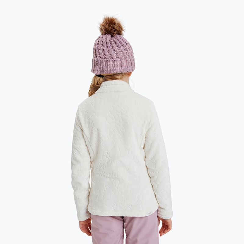 Кофта дитяча ROXY Igloo whisper whit big/flower emboss 3