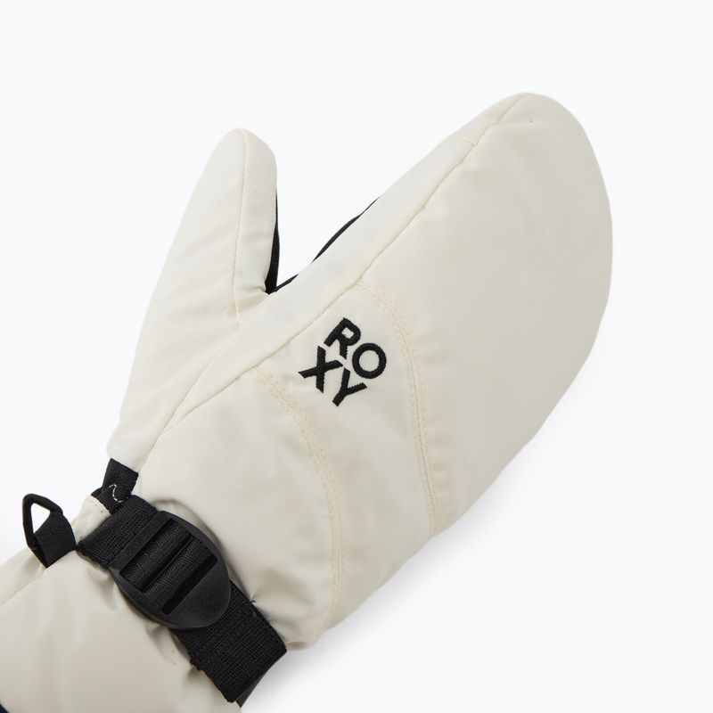 Жіночі варежки для сноуборду Roxy Jetty Solid Mitt whisper white 4