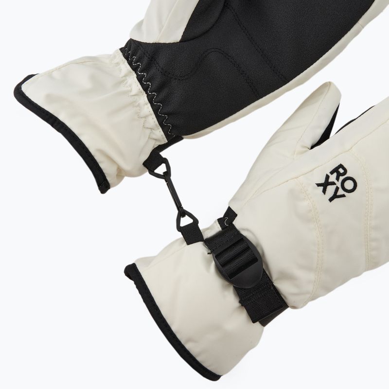 Жіночі варежки для сноуборду Roxy Jetty Solid Mitt whisper white 6