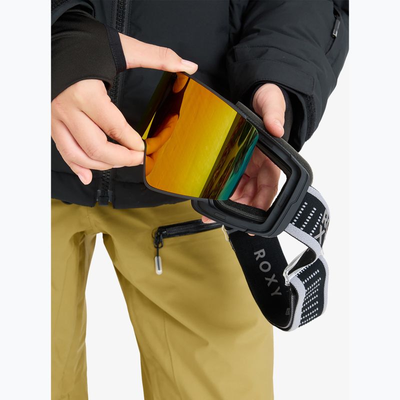 Окуляри для сноуборду жіночі ROXY Storm MG black/clux мл infrared 7