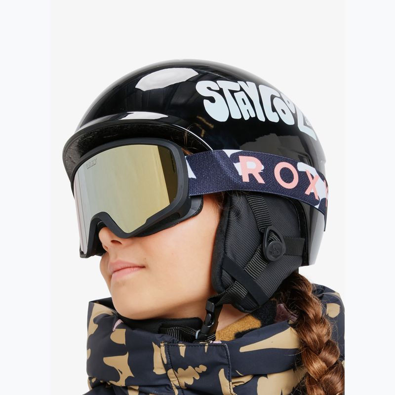 Окуляри для сноуборду дитячі ROXY Missy big flowers/clux мл orange 12