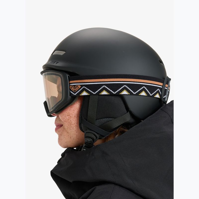 Окуляри для сноуборду жіночі ROXY Izzy black/clux мл silver 6