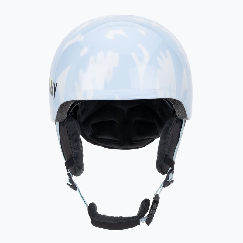 Шолом для сноуборду дитячий ROXY Slush Girl ice blue big flower 2