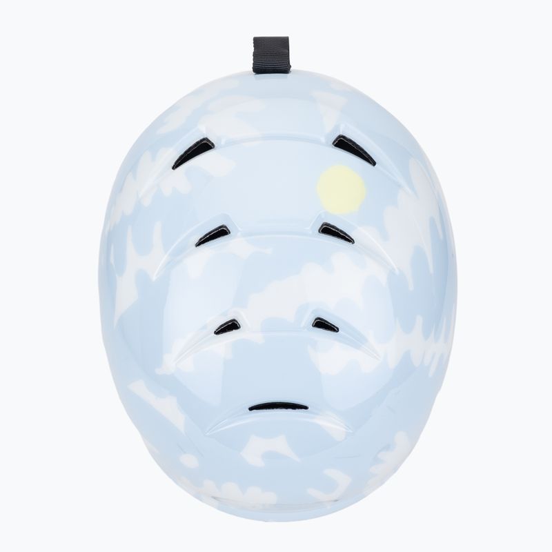 Шолом для сноуборду дитячий ROXY Slush Girl ice blue big flower 6