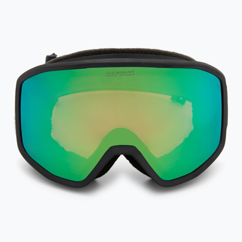 Окуляри для сноуборду чоловічі Quiksilver Harper black/clux мл green 2
