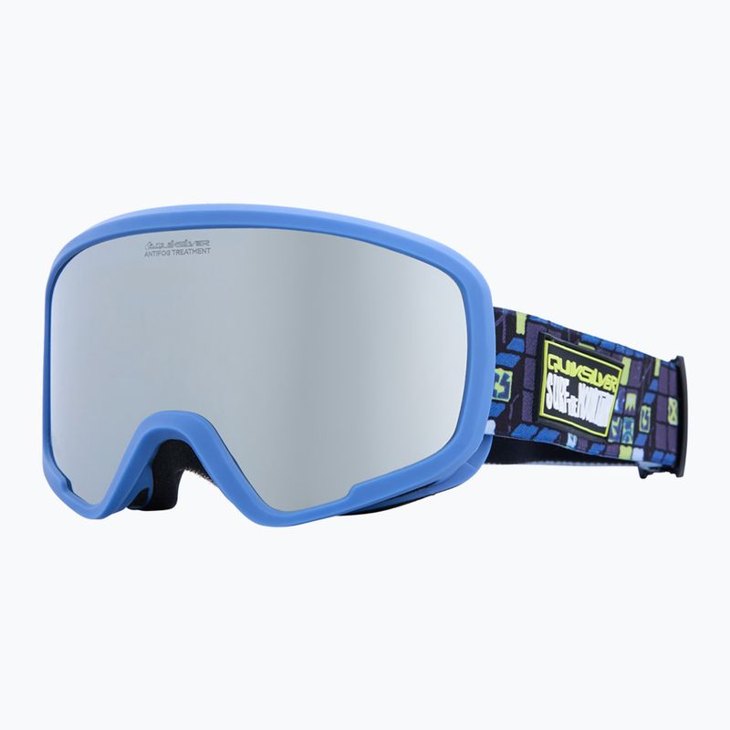 Окуляри для сноуборду дитячі Quiksilver Shredder 3D check/clux мл silver