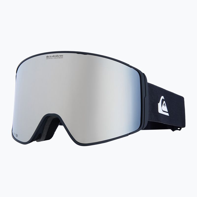 Чоловіча маска для сноуборду Quiksilver Storm MG Black/Black Clux ML Silver