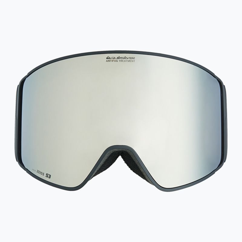 Чоловіча маска для сноуборду Quiksilver Storm MG Black/Black Clux ML Silver 2
