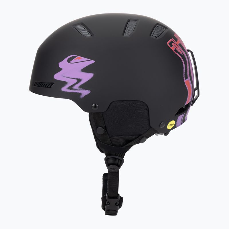 Шолом гірськолижний Quiksilver Lawson Mips black melt away 3