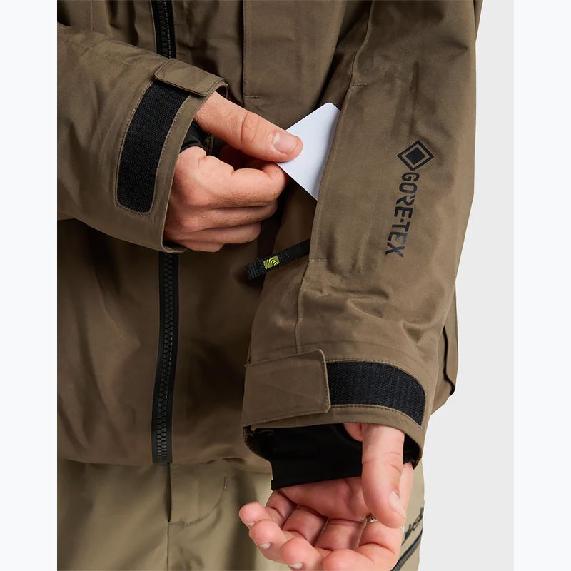 Куртка для сноуборду чоловіча Quiksilver Forever Stretch GTX canteen 9