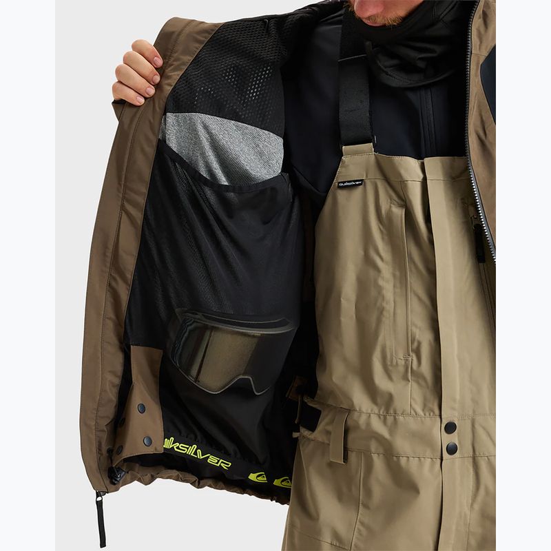 Дитяча куртка для сноубордингу Quiksilver Forever Stretch GTX canteen 12