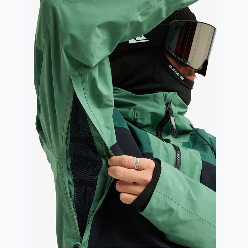 Дитяча куртка для сноуборда Quiksilver Forever Stretch GTX dark ivy 9