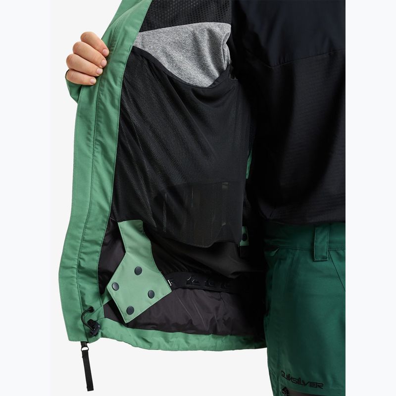 Куртка для сноуборду чоловіча Quiksilver Forever Stretch GTX dark ivy 14