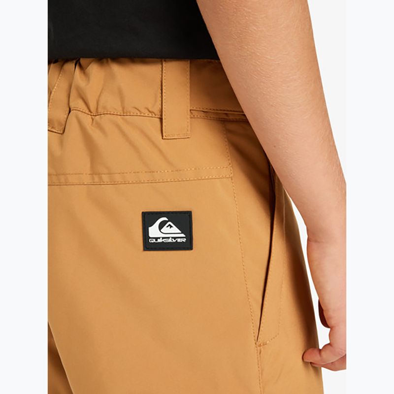 Дитячі сноубордичні штани Quiksilver Estate almond 8