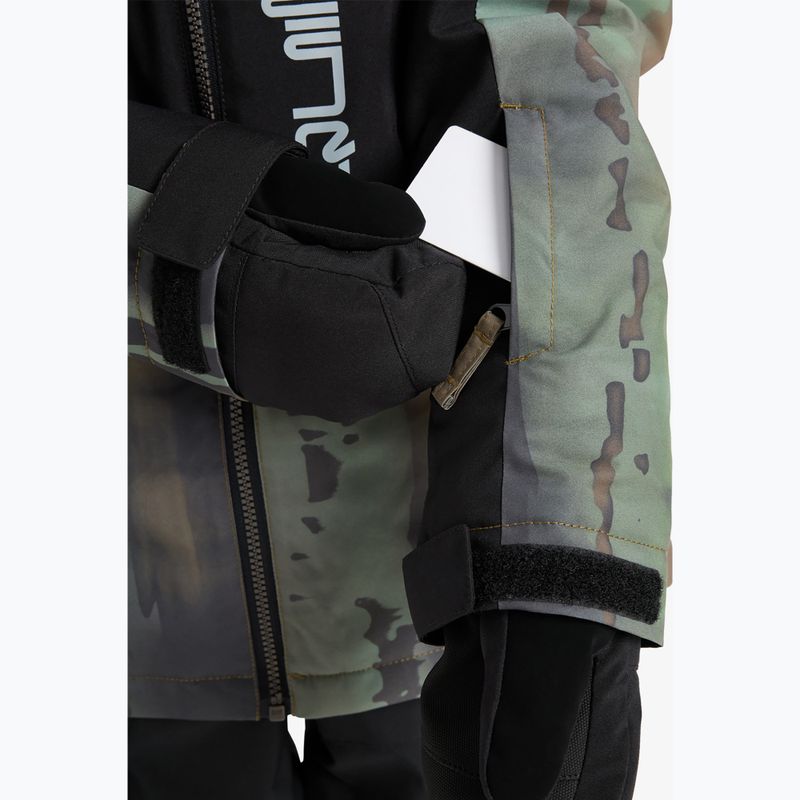 Куртка для сноуборду дитяча Quiksilver Side Hit Block bloomfade dark ivy 6