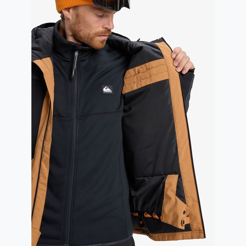 Куртка для сноуборду чоловіча Quiksilver Dawson true black 12
