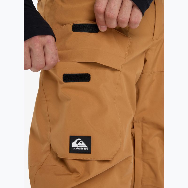 Чоловічі сноубордичні штани Quiksilver Utility almond 8