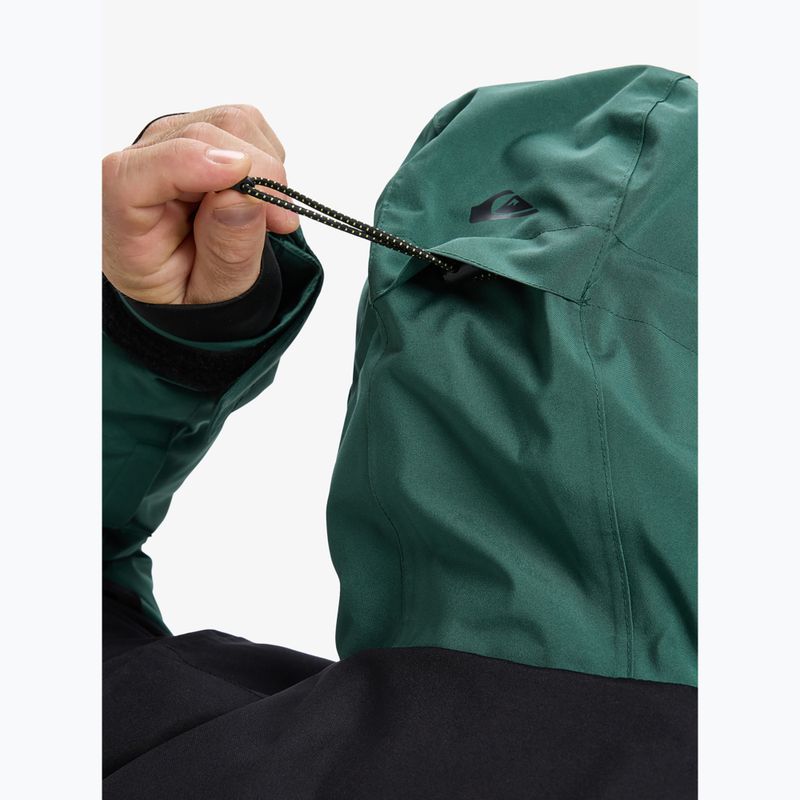 Куртка для сноуборду чоловіча Quiksilver Titano trekking green 6