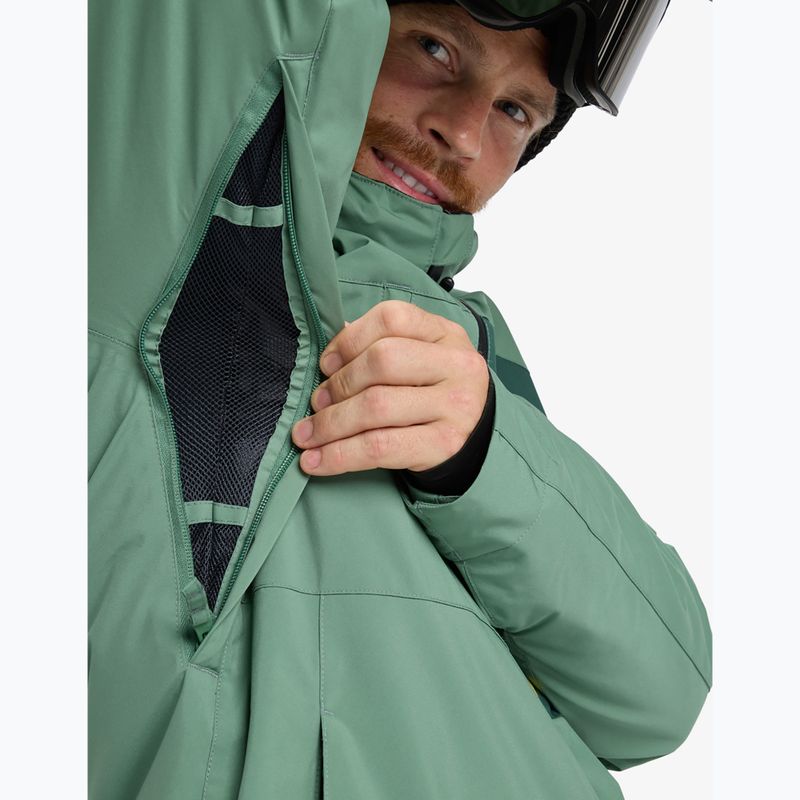 Дитяча сноубордична куртка Quiksilver Sycamore Solid 20K dark ivy 9