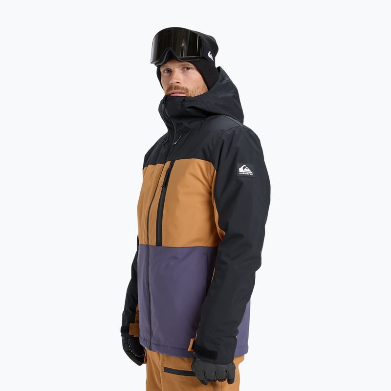 Куртка для сноуборду чоловіча Quiksilver Sycamore Block 20K dark ivy 4
