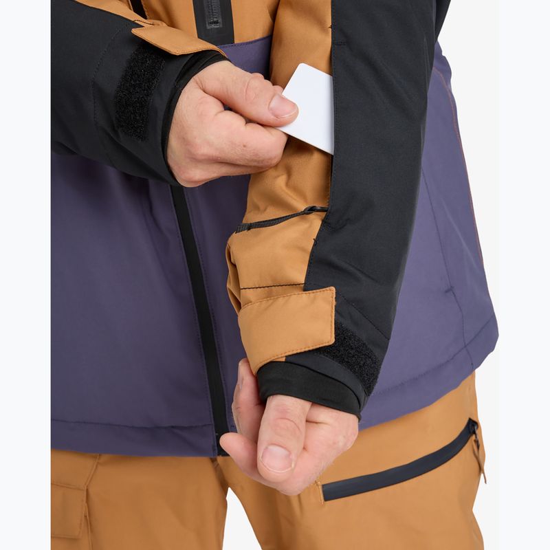 Куртка для сноуборду чоловіча Quiksilver Sycamore Block 20K dark ivy 5