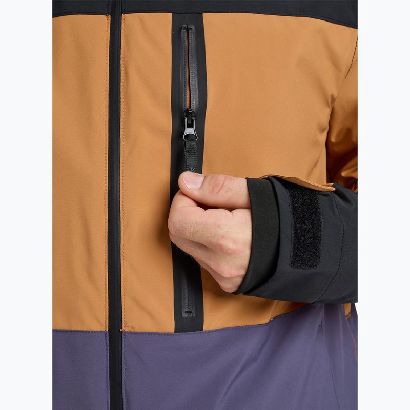 Куртка для сноуборду чоловіча Quiksilver Sycamore Block 20K dark ivy 7