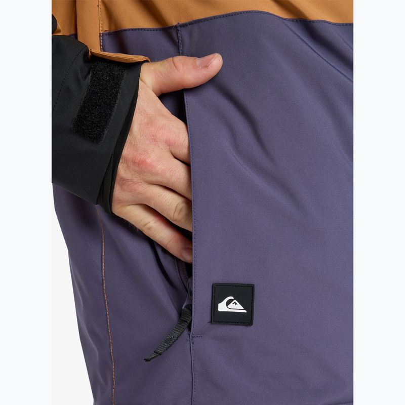 Куртка для сноуборду чоловіча Quiksilver Sycamore Block 20K dark ivy 8