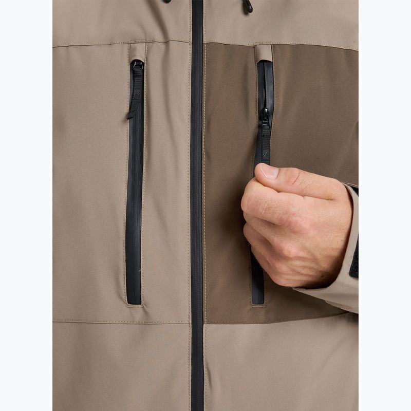 Куртка для сноуборда чоловіча Quiksilver Sycamore Solid 20K fallen rock 11