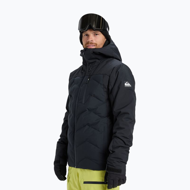 Куртка для сноуборду чоловіча Quiksilver The Edge true black 4