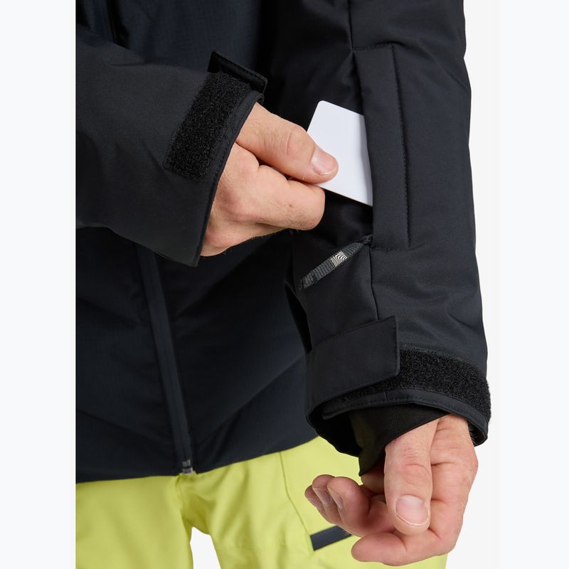 Чоловіча сноубордична куртка Quiksilver The Edge true black 5