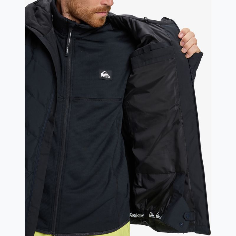 Чоловіча сноубордична куртка Quiksilver The Edge true black 13