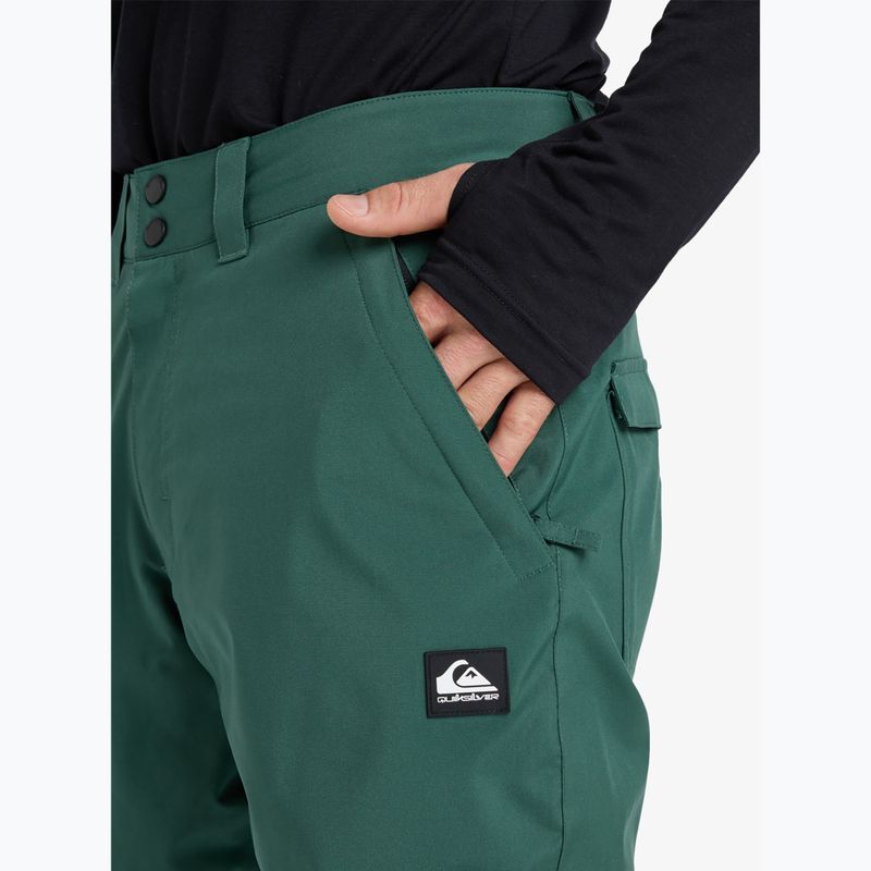 Дитячі сноубордичні штани Quiksilver Estate trekking green 4