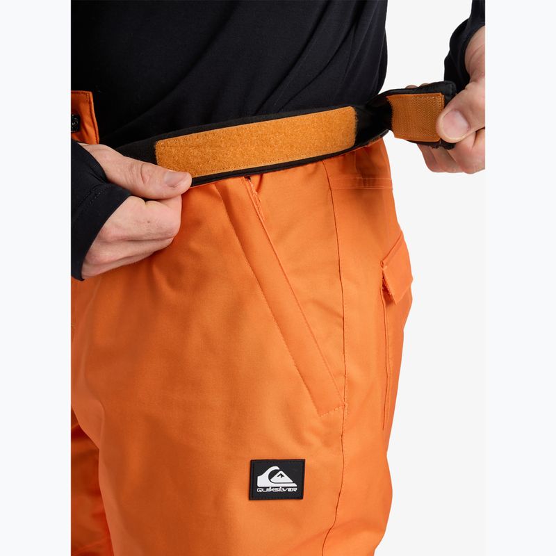 Дитячі сноубордичні штани Quiksilver Estate orange peel 8