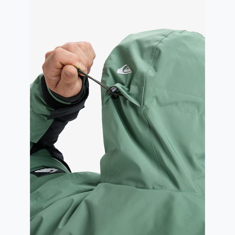Куртка для сноуборду чоловіча Quiksilver Sycamore Block 20K dark ivy 9