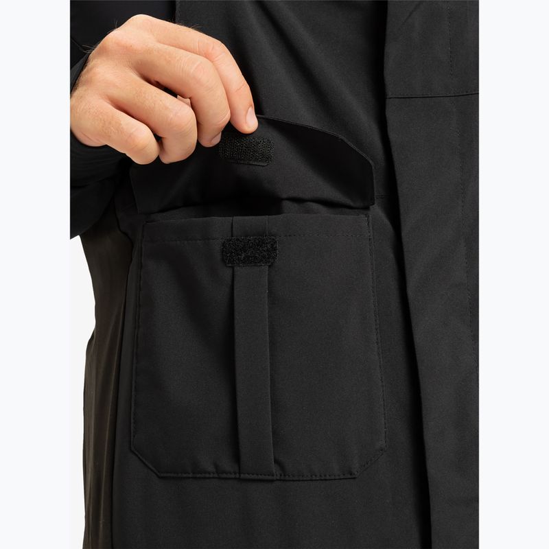 Штани для сноуборду чоловічі Quiksilver Paramo Stretch 20K Bib true black 6