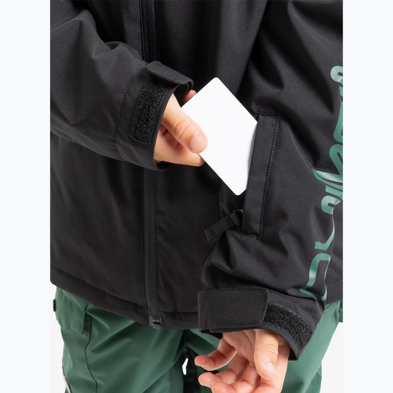 Куртка для сноуборду дитяча Quiksilver Mission true black 5