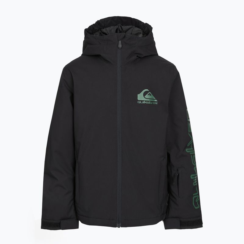 Дитяча куртка для сноуборду Quiksilver Mission true black 9