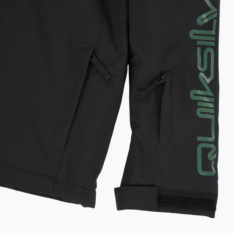 Дитяча куртка для сноуборду Quiksilver Mission true black 12