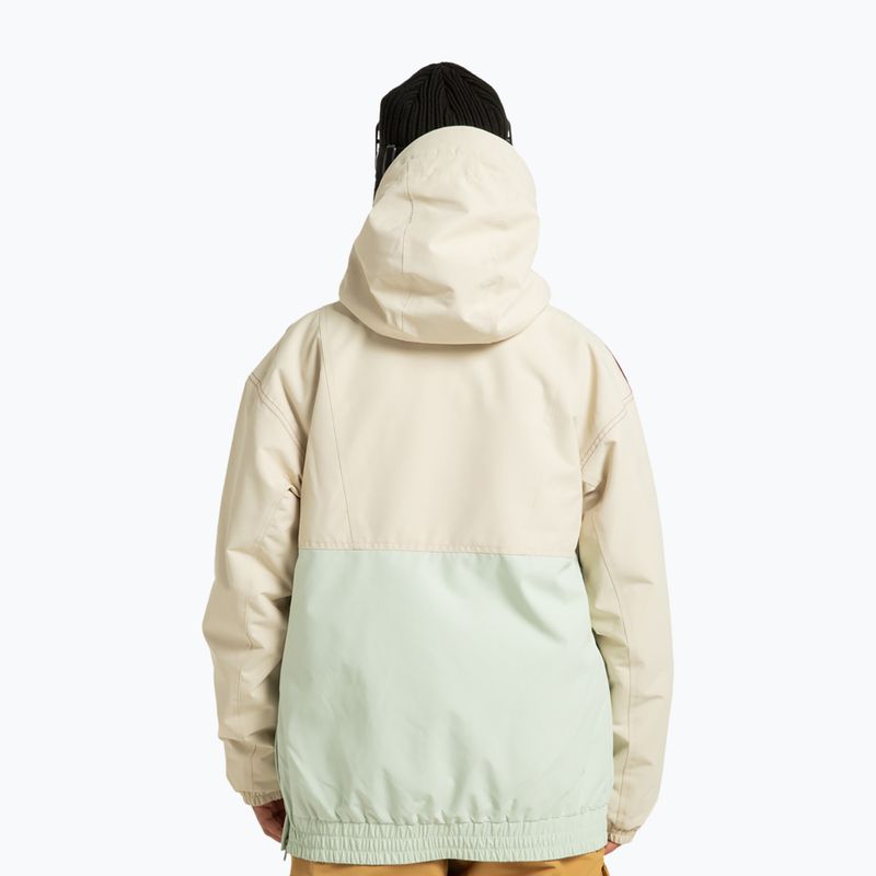 Куртка для сноуборду жіноча DC Chalet Anorak oatmeal 3