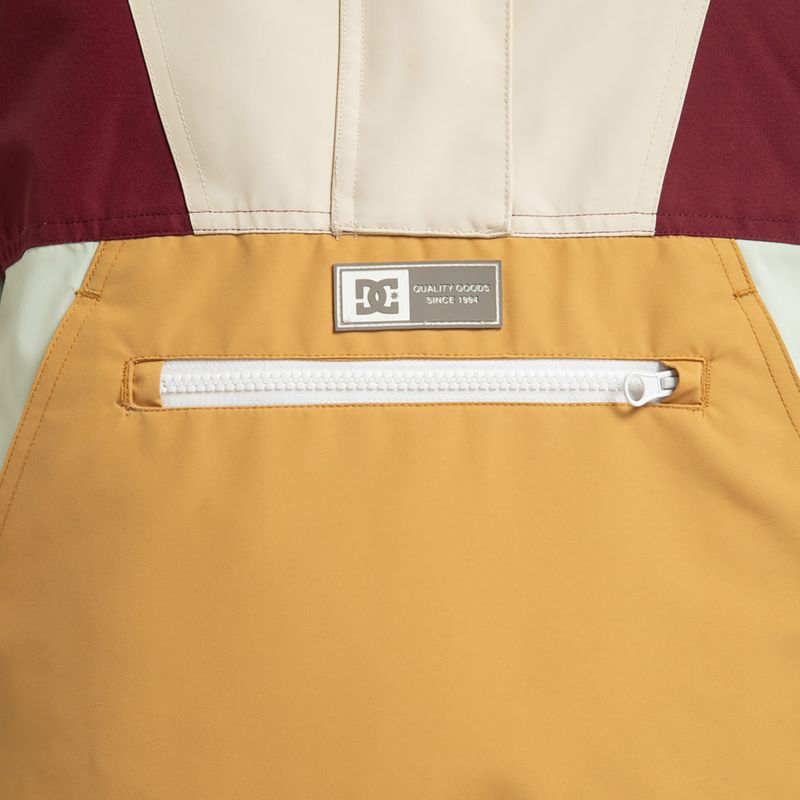 Жіноча куртка для сноуборду DC Chalet Anorak oatmeal 5