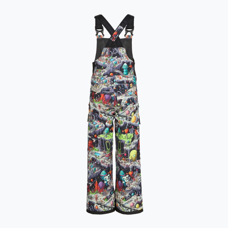 Штани для сноуборду дитячі DC Roadblock Youth Bib outer world black 4