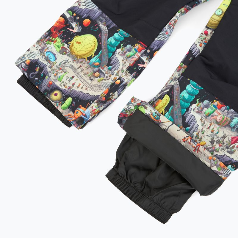 Штани для сноуборду дитячі DC Roadblock Youth Bib outer world black 7