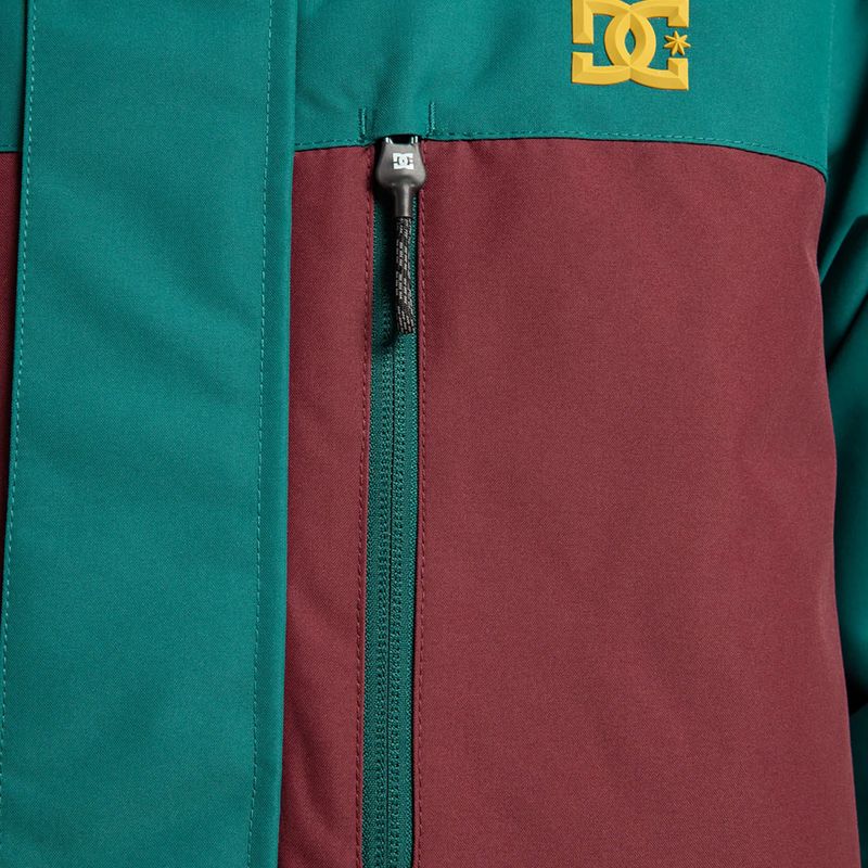 Чоловіча куртка для сноуборду DC Defiant wine 6