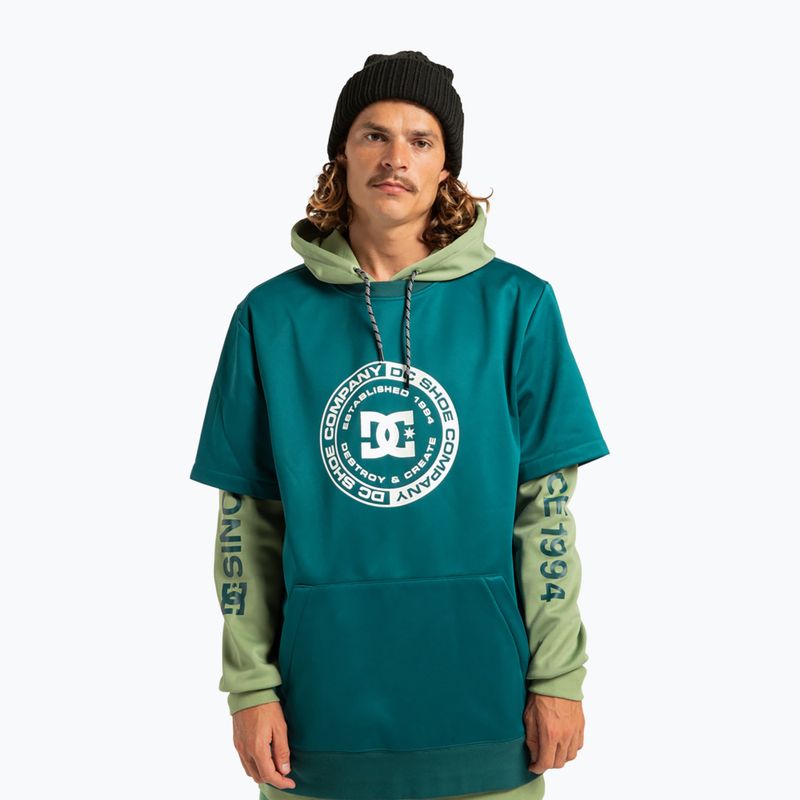 Чоловіча сноубордова толстовка DC Dryden deep teal