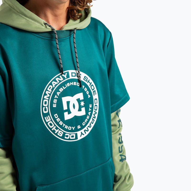 Кофта для сноуборду чоловіча DC Dryden deep teal 5