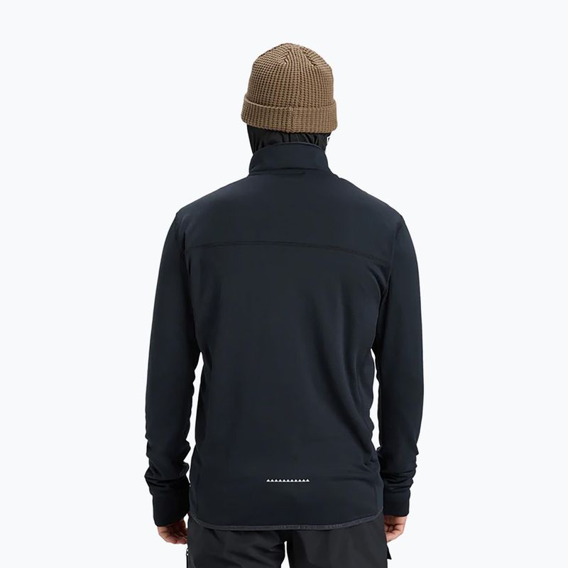 Кофта для сноуборду чоловіча Quiksilver Steep Point Full Zip Fleece true black 3