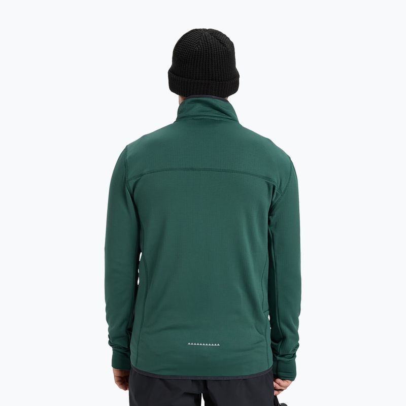 Кофта для сноуборду чоловіча Quiksilver Steep Point Full Zip Fleece trekking green 3