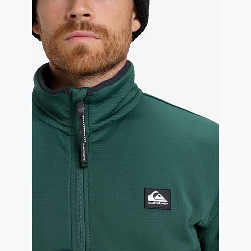 Кофта для сноуборду чоловіча Quiksilver Steep Point Full Zip Fleece trekking green 7
