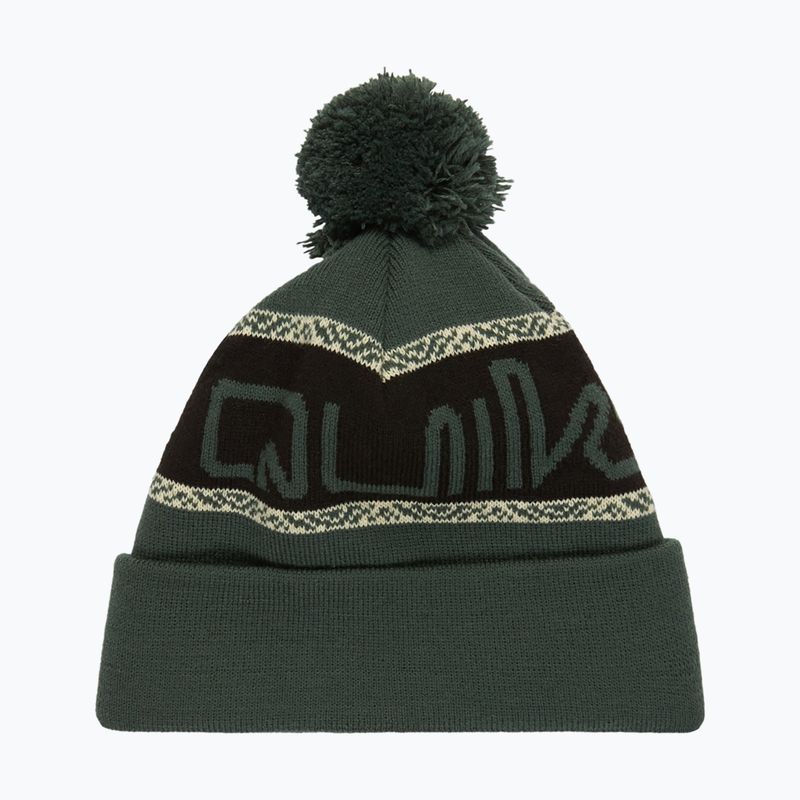 Шапка зимова чоловіча Quiksilver Summit Beanie trekking green 2
